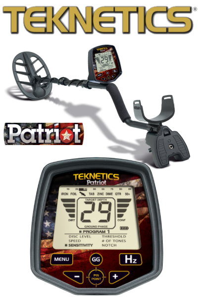 Metalldetektor Teknetics Patriot